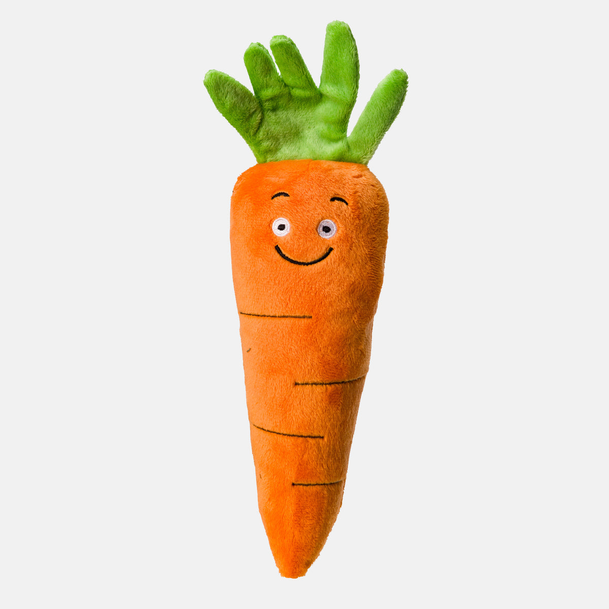 Christmas Carrot Plush Dog Toy