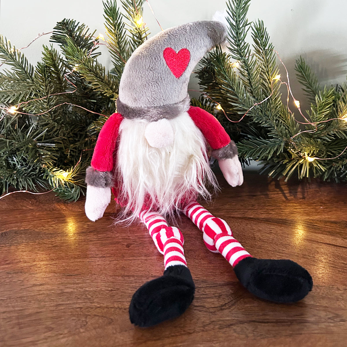 Christmas Gonk Plush Dog Toy