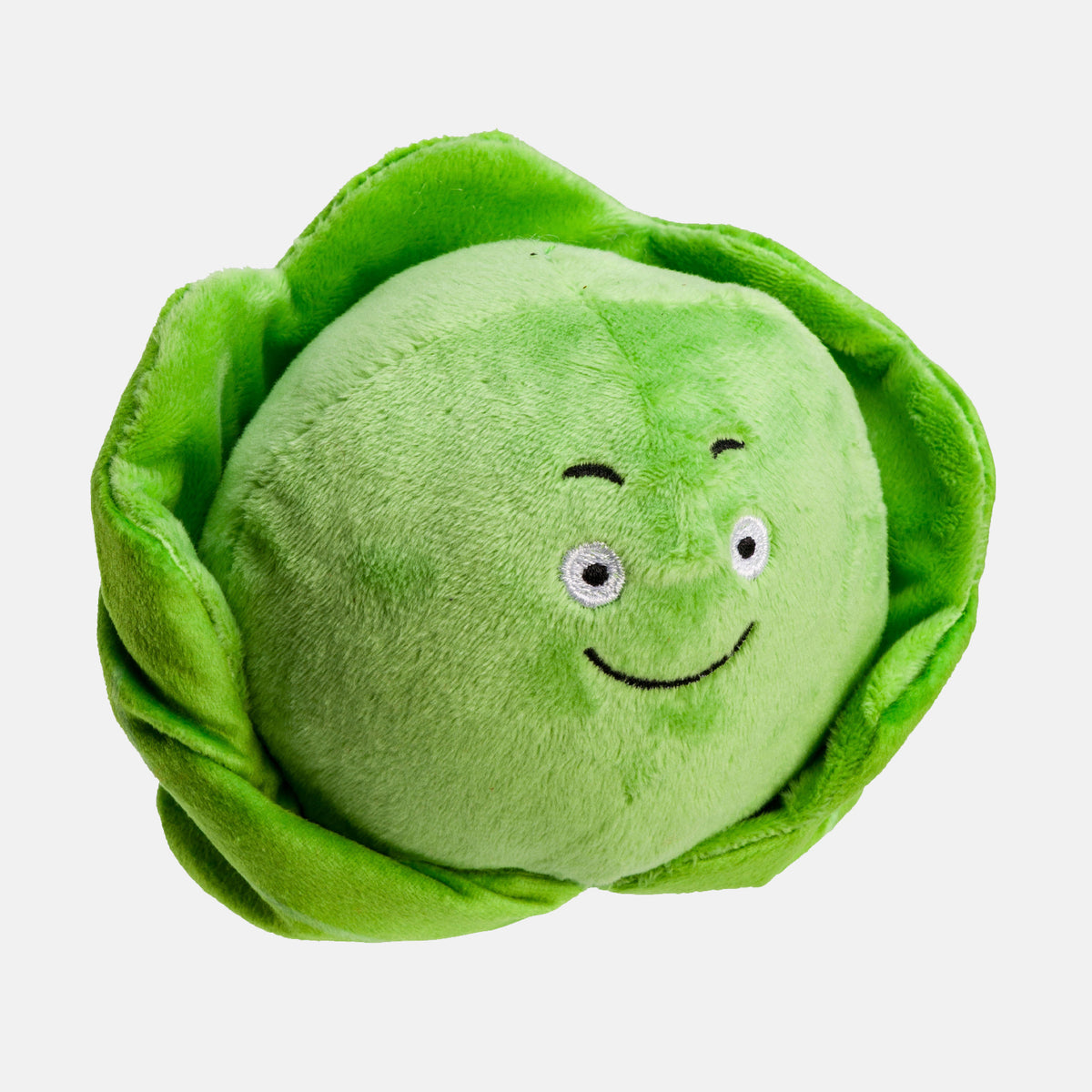 Christmas Brussel Sprout Plush Dog Toy