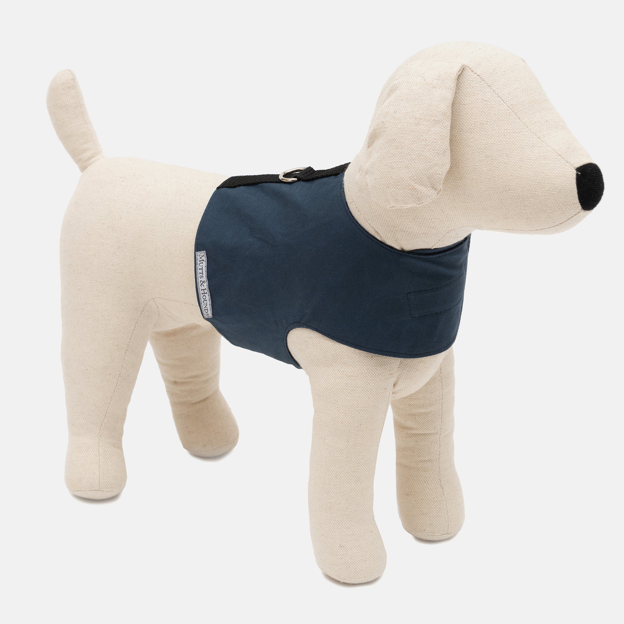 Navy Wax Dog Harness