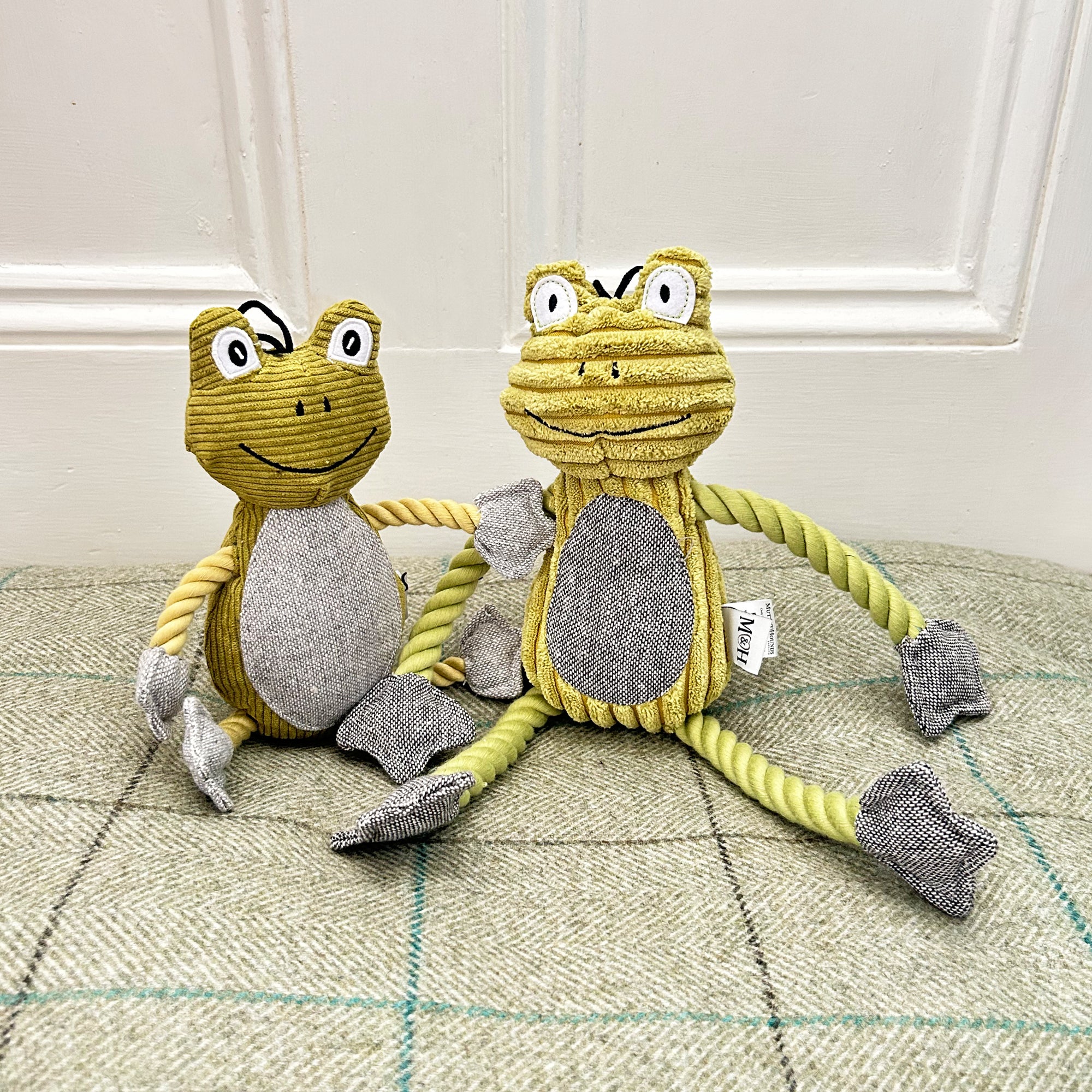 Fraser Froglet Plush Dog Toy