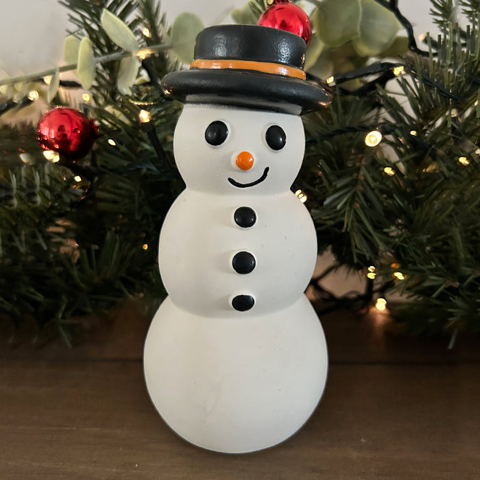 Snowman Christmas Latex Squeaky Dog Toy