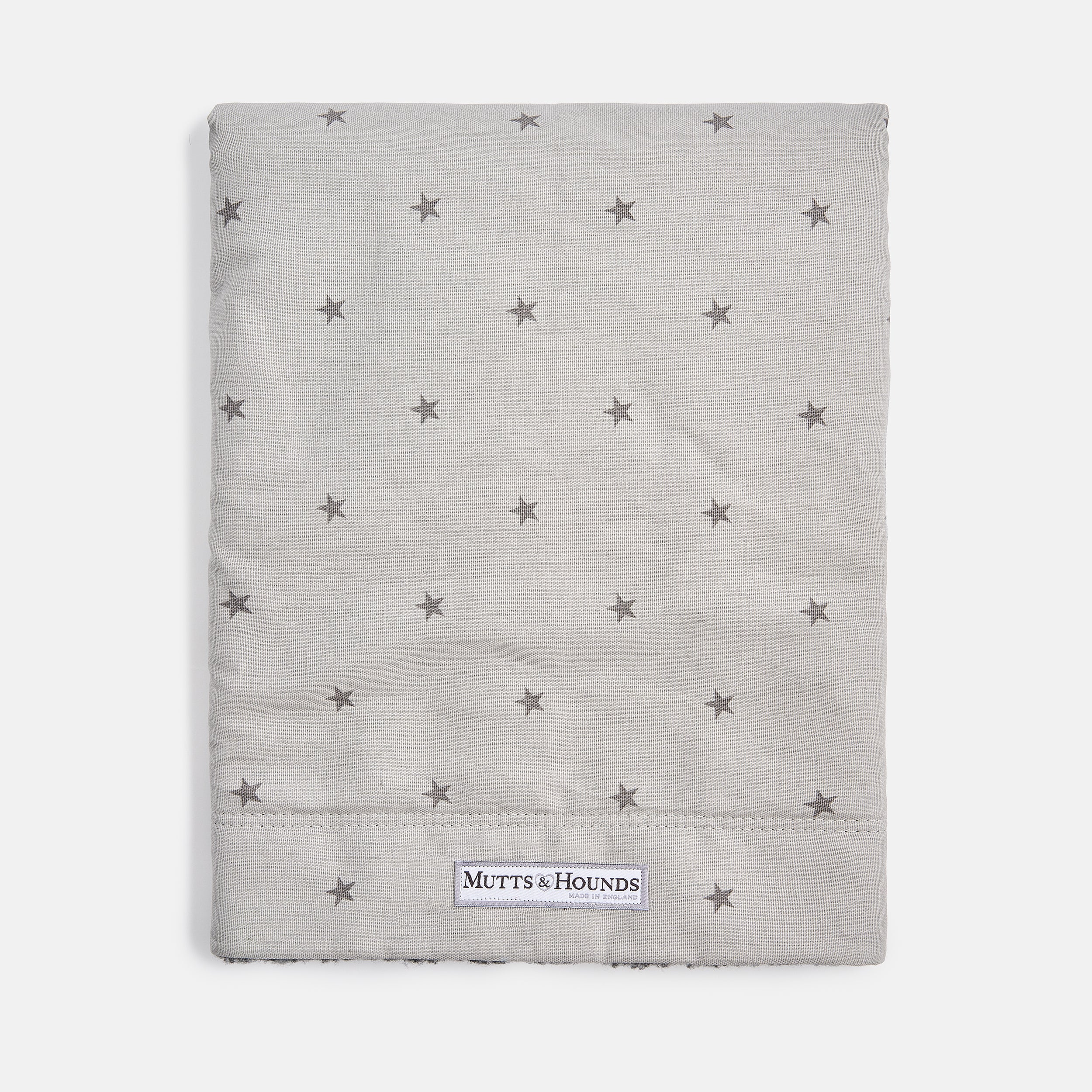 Grey Stars Dog Blanket