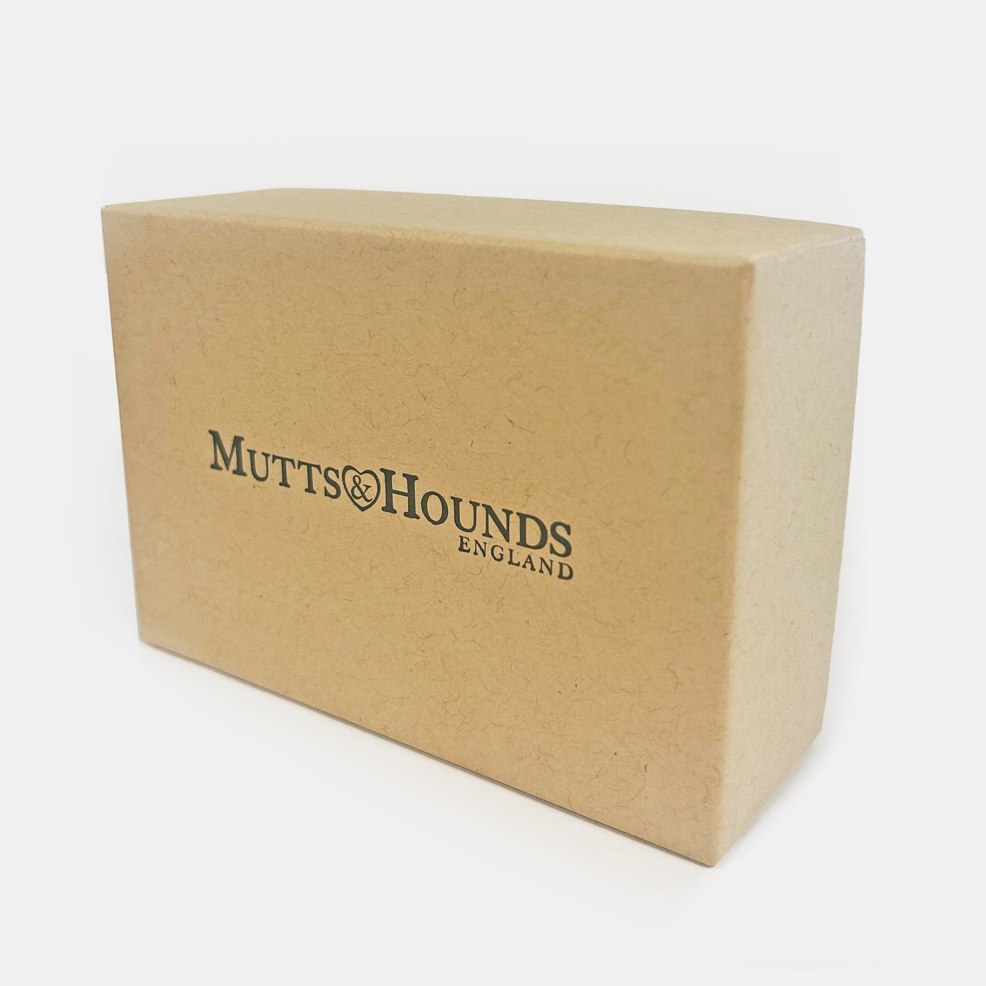 Willow Check Tweed & Leather Dog Collar