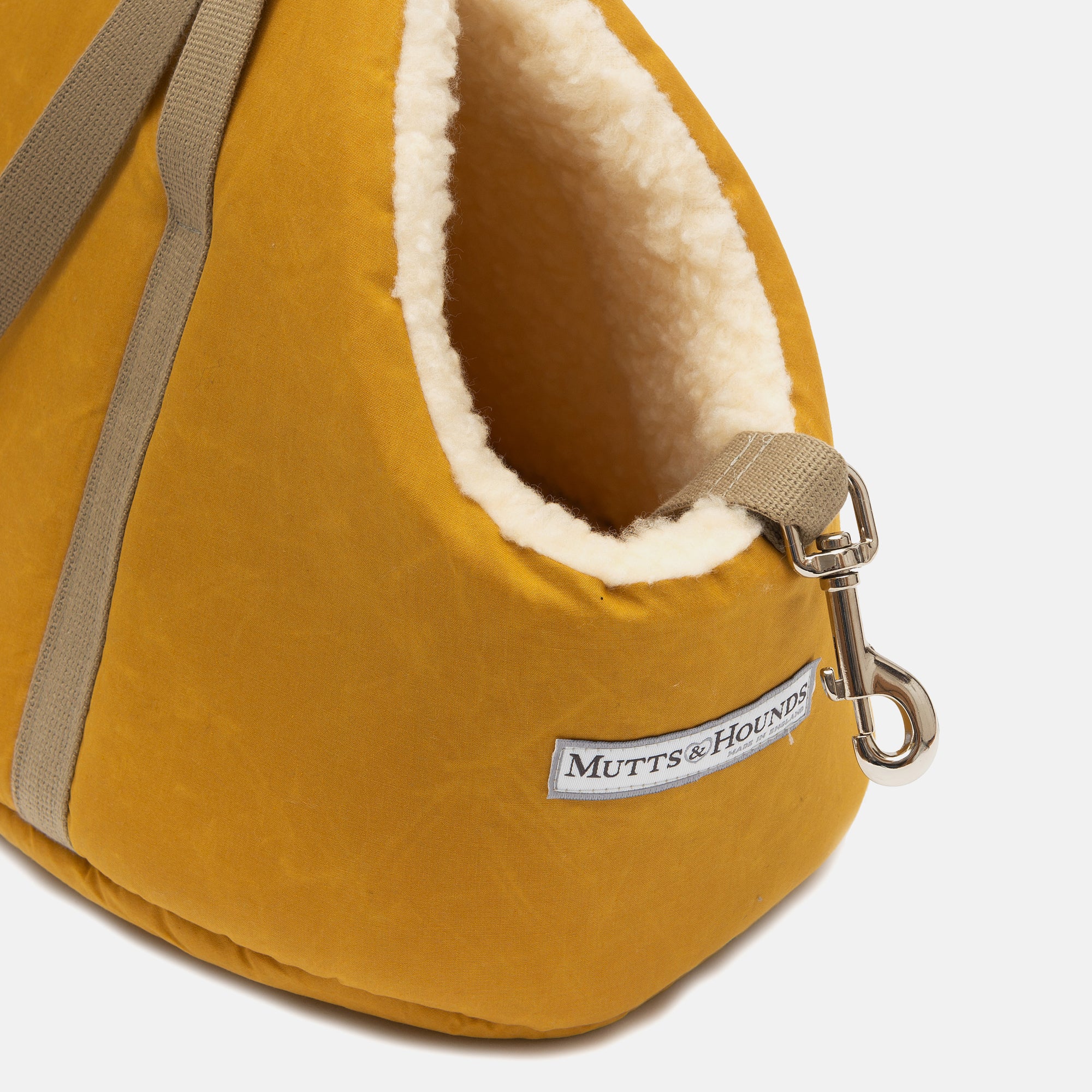 Mustard Wax Dog Carrier