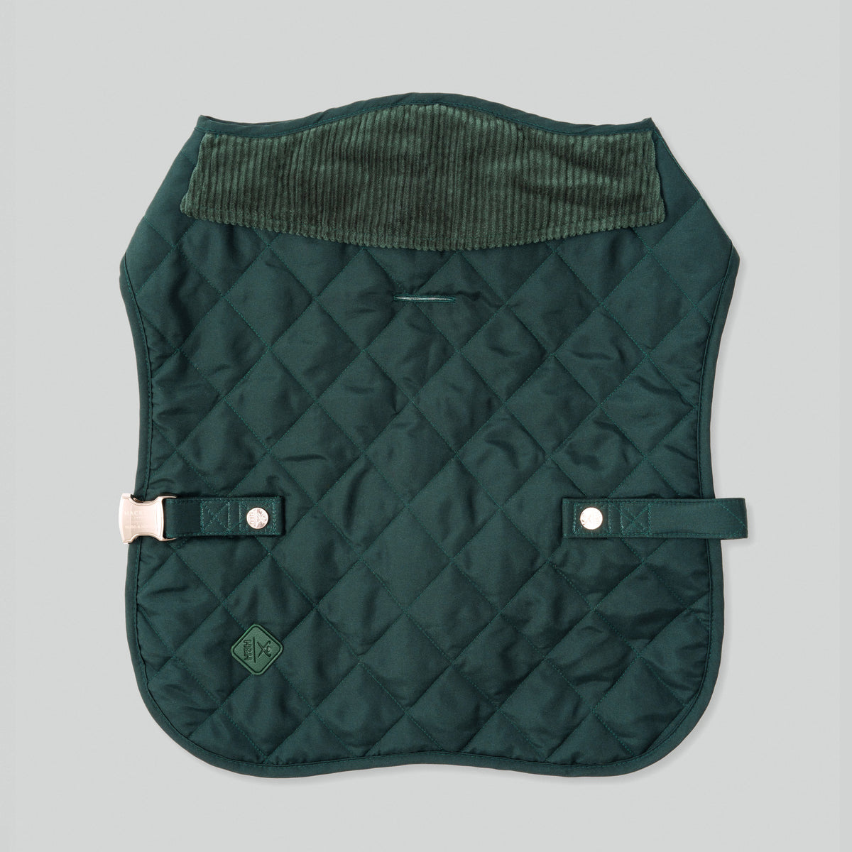 Hugo & Hudson X Hackett Quilted Dog Jacket - Forest Green