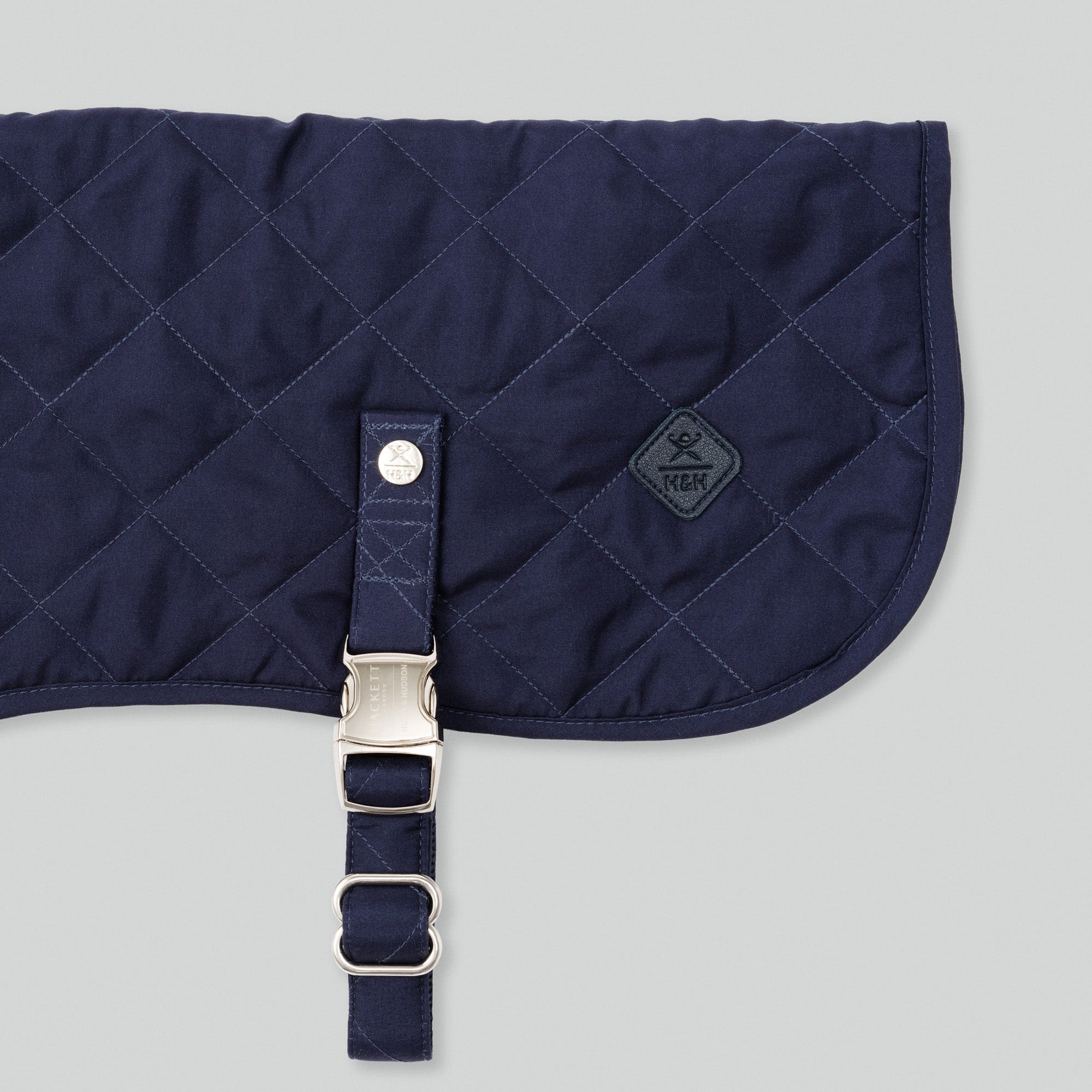 Hugo & Hudson X Hackett Quilted Dog Jacket - Navy