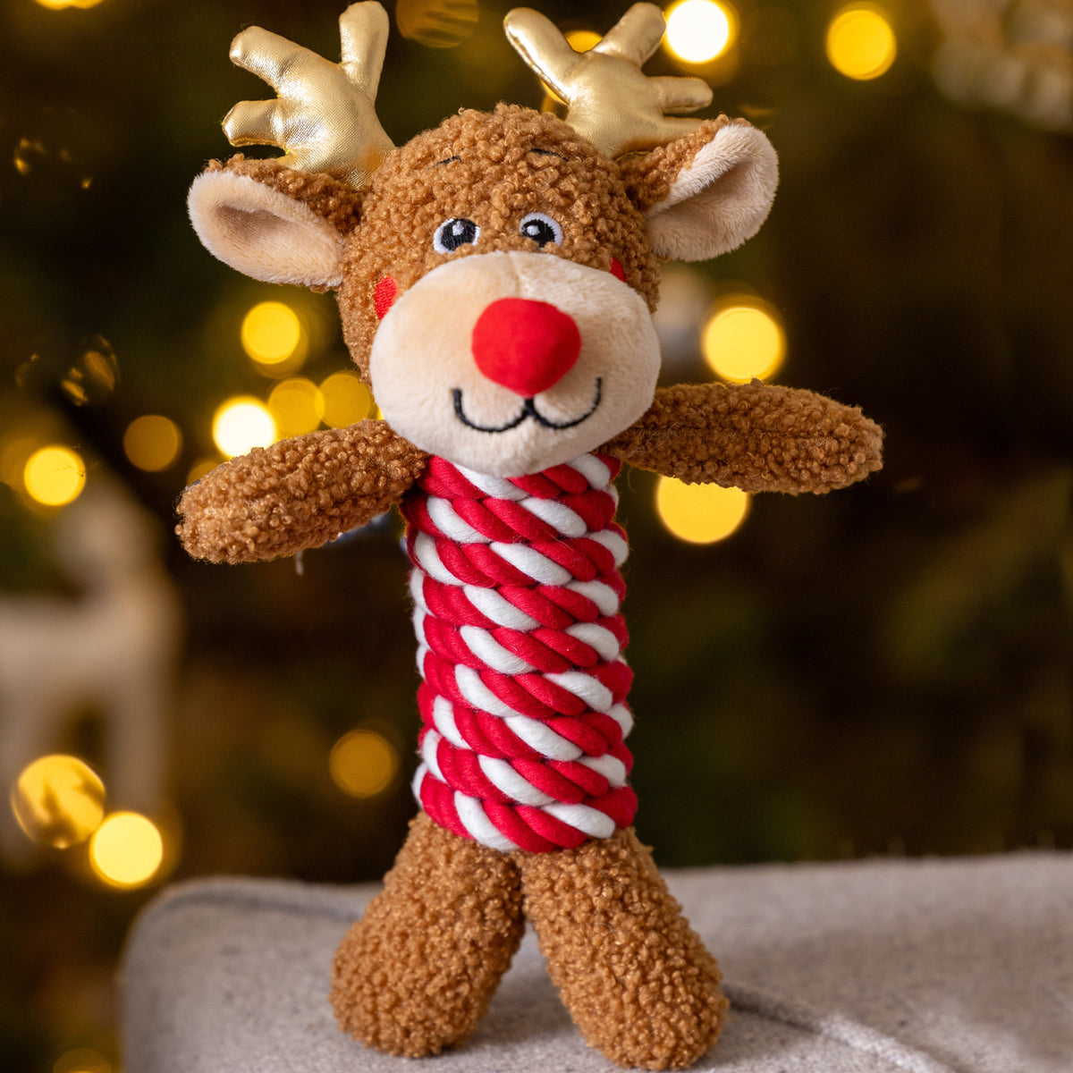 Reindeer Rope Tug Dog Toy