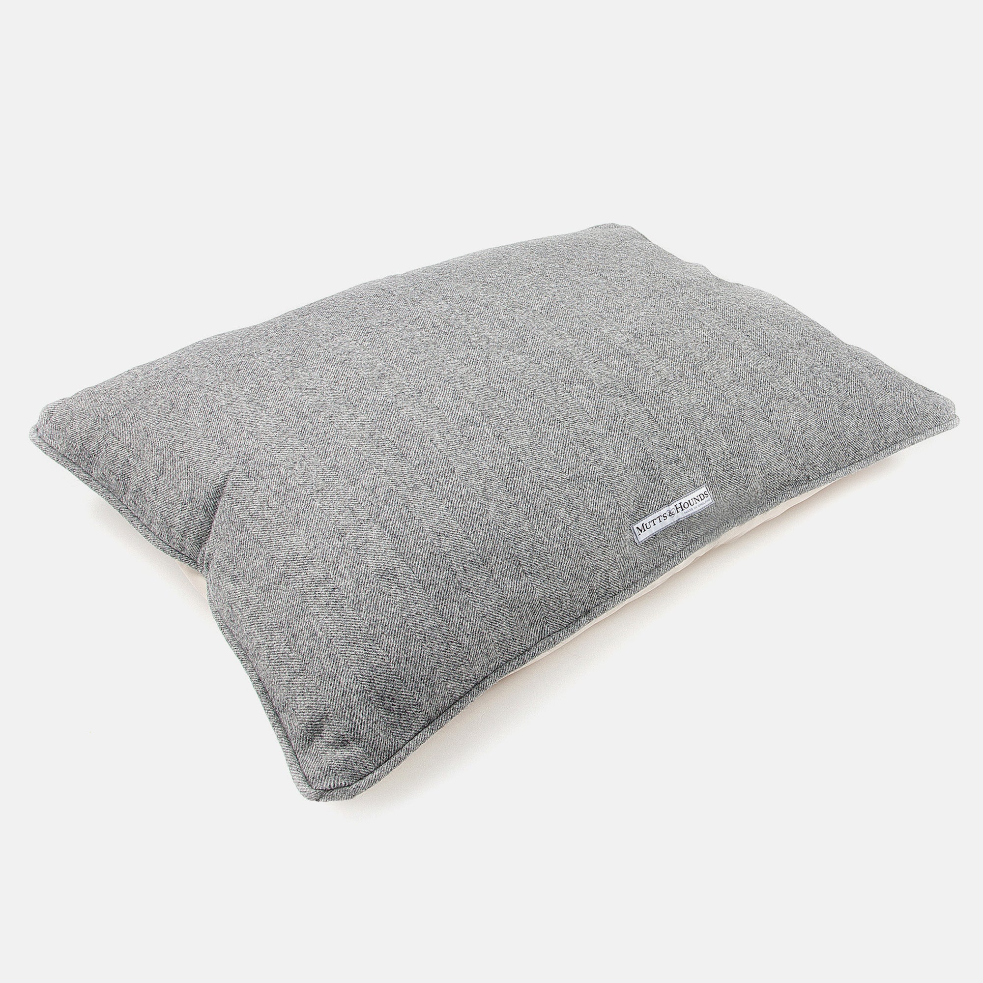 Stoneham Tweed Pillow Dog Bed