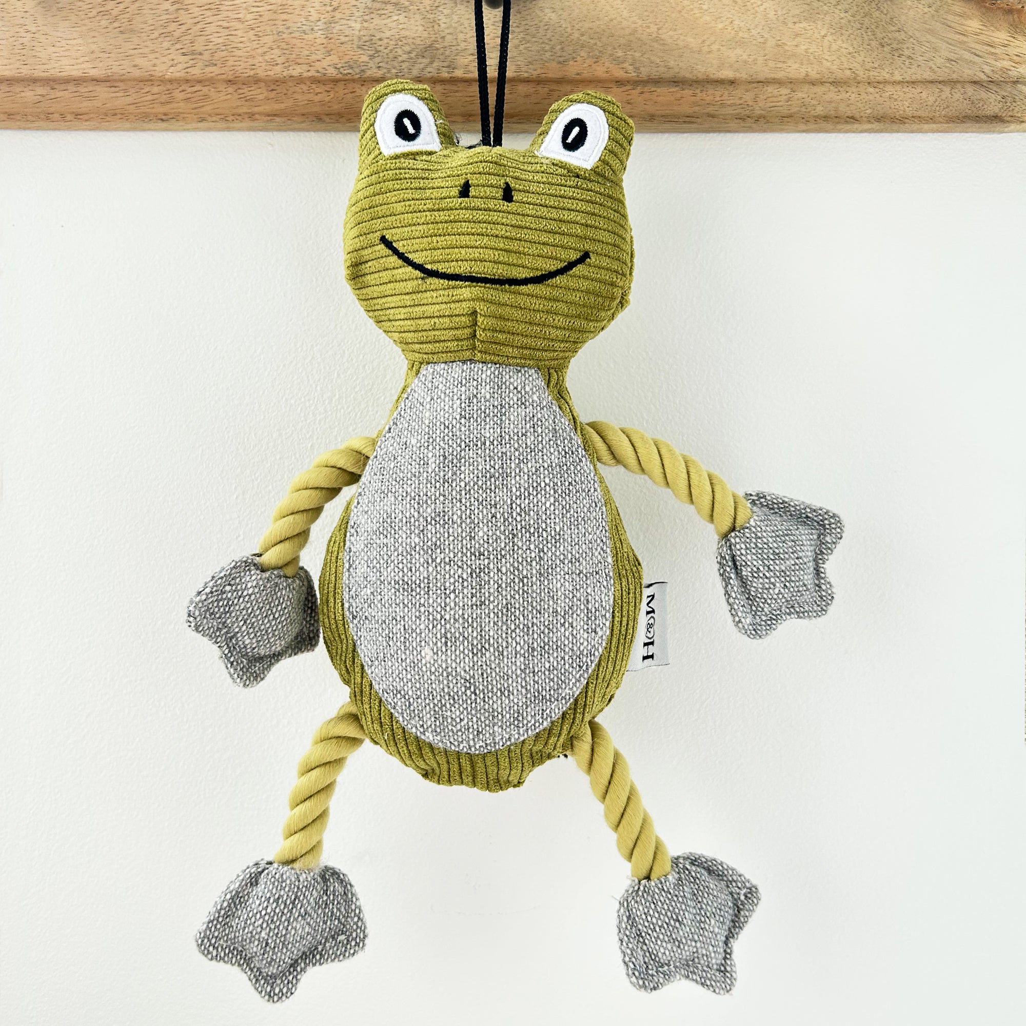 Fraser Froglet Plush Dog Toy